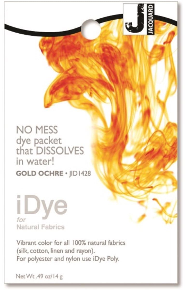 Jacquard iDye Natural textielverf - Gele Oker voor natuurlijke stoffen — afbeelding 1