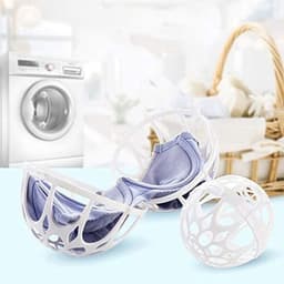 TuseRxln Wasnet Voor Bh’s - Wasnetje - Bescherming Tijdens Wassen En Drogen - 2 Stuks - Voor Beugelbeha's Wit — thumbnail 1
