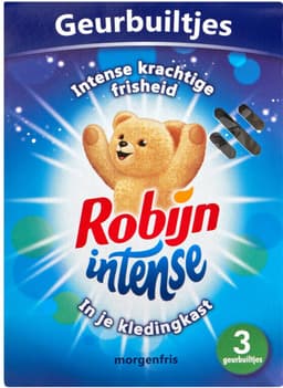 12 x Robijn Geurbuiltjes Intense 3 stuks per verpakking - Geur In Kleding - Frisheid In Kleding - Langdurige Geur - Geurbuiltjes - Kledingkast Geur — thumbnail 2