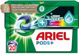 10 x Ariel Original - Touch of Lenor Unstoppables - Wasmiddelcapsules - Pods+ - Gekleurde Was - 20 Wasbeurten - Wasmiddel Capsules - Gekleurde Was - Frisse Geur - Koud Water Was - Vlekverwijdering — thumbnail 2