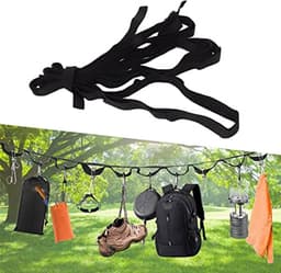 Waslijn, Uitschuifbaar, Kamperen, Waslijn, Multifunctionele Nylon Waslijn, Drooglijn voor op Reis, Tuin, Tuin — thumbnail 2