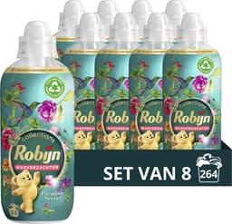 Robijn Collections Paradise Secret Wasverzachter - 8 x 33 wasbeurten - Voordeelverpakking — thumbnail 1