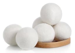 Duurzame wollen droger ballen - Drogerballen - Dryer balls - Wasdroger ballen - Ballen voor snellere droogtijd - Drogerbollen - 6 stuks — thumbnail 4