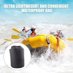 Tassen voor watersport, strandrugzak voor heren, ideaal voor boottochten en outdoor-activiteiten, Zwart, 40L, watertassen — thumbnail 3