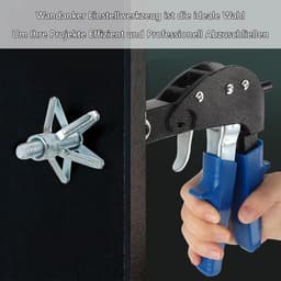 40 stuks holwandanker, M6 x 52 holle ruimte metalen ankerset, koolstofstaal, expansie-moeren, holle ruimte metalen pluggen, voor gipswanden, houten bekleding, ijzeren deuren — thumbnail 2