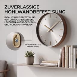 55 stuks holle holle pluggen metaal M4 x 38 mm holle wandpluggen — thumbnail 4