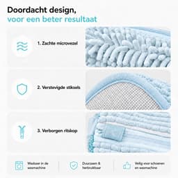 BOTC Waszak schoenen - 2 stuks - Herbruikbaar - Wasmachine&Droger - voor Sneakers en Tennisschoenen - Lichtblauw — thumbnail 4
