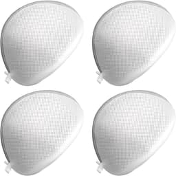Ondergoed wasnet set, 4-delig voor wasmachine, ideaal voor delicate kleding en lingerie (19x17 cm), beschermt kwetsbare stoffen tijdens het wassen — thumbnail 1