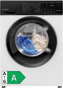 Bomann WA 7162 Wasmachine - 6 kg - Energieklasse A - Inverter Motor - 1000 tpm - Wit — thumbnail 1