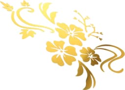 1set Bloemen Spiegels Wandstickers Creatieve Acryl Decoratie Voor Woonkamer Slaapkamer Badkamer Eenvoudig Aan Te Brengen Vlakke Oppervlakken Gouden Lotus Design — thumbnail 1
