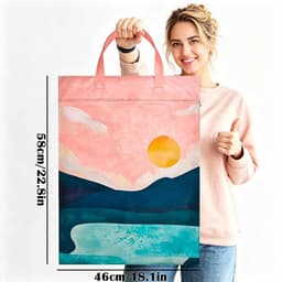 Waszak Voor Kleding - Wasmachine - Reiswaszak - Herbruikbare Kledingwaszakken - Met Handvat, Waterdicht - Opvouwbaar En Ruimtebesparend - Ontwerp Met Gescheiden Vakken Voor Natte En Droge Kleding - Blauw En Roze - 2 Stuks — thumbnail 5