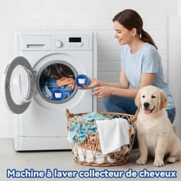 Anti-Haarbal Wasmachine Vanger voor Dierenharen — thumbnail 3
