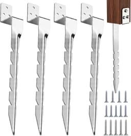 Set van 4 Grondankers voor Schommels en Tuinconstructies — thumbnail 1