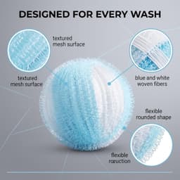12 stuks ballen voor het opvangen van haren in de wasmachine, 4 cm, voor wasmachine en droger, herbruikbaar, voor het opvangen van haren van huisdieren, honden en katten — thumbnail 2