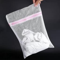 Okado Waszak voor Lingerie - Wasnetje met Rits - 40 x 50 cm - Wit — thumbnail 2