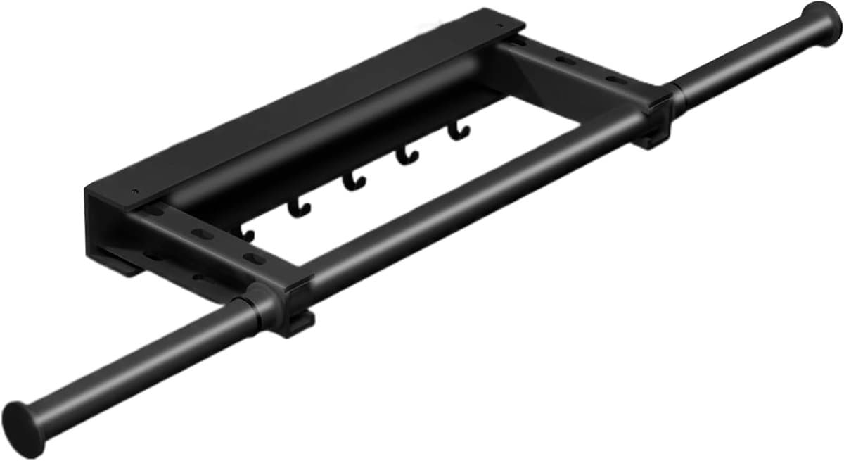 Opvouwbaar kledingrek, robuust, handdoekframe, ruimtebesparend, binnen, balkon, kast, kamerdeur, wasrek — afbeelding 1