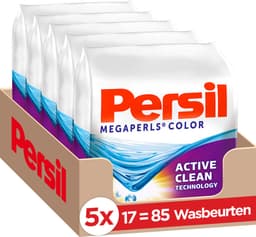 Persil Megaperls Color Waspoeder - Poeder Wasmiddel - Voordeelverpakking - 5 x 17 wasbeurten — thumbnail 2