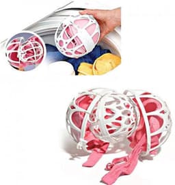 Bubble bra wasbal voor het veilig wassen van je bh - Cup A t/m D - Wasbol - Wasbal - Wit — thumbnail 2