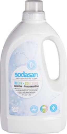 Sodasan Nature Care - Vloeibaar Wasmiddel Kleur Sensitive - Allergeenvrij - Vegan - CO2-neutraal — thumbnail 2