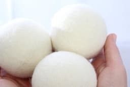 Droger Ballen Wol 6 Stuks -Herbruikbare Wollen Droger Ballen - Was Droger Ballen- set 6 stuks — thumbnail 2