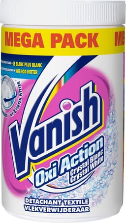 Vanish Base Poeder Crystal White - Witte was - 1.5 kg — thumbnail 1