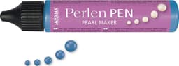 Javana Donkerblauwe Parel Effect Pen 29ml - Voor op textiel en andere ondergronden — thumbnail 1