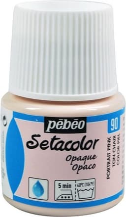Pébéo Setacolor Lichtroze / Beige Textielverf - 45ml textielverf voor donkere en lichte stoffen — thumbnail 1