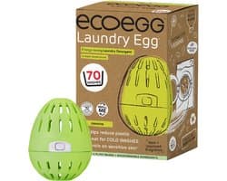 EcoEgg Was ei – Jasmine - Wasparels – Navulbaar – Geschikt voor de gevoelige huid – Dermatologisch getest - 70 wasbeurten - Groen — afbeelding 1