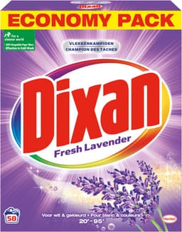Dixan Fresh Lavender Waspoeder - Wasmiddel - 58 wasbeurten — thumbnail 5