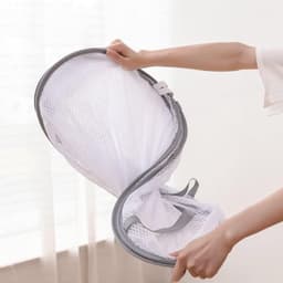 Droogrek voor kleding - Opvouwbaar plat droogrek voor kleding - Draagbaar droogrek van gaas - Geschikt voor appartementen, binnen en buiten, reizen, kleding, speelgoed, truien — thumbnail 4
