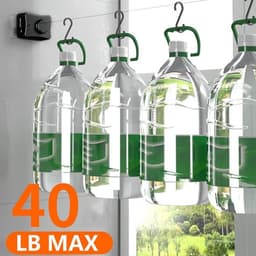Uitbreidbare Waslijn - 5.1m Inklapbare Waslijn - Verstelbare Waslijn - Voor Binnen & Buiten Montagemogelijkheden - Droog Kleding Hangend — thumbnail 5