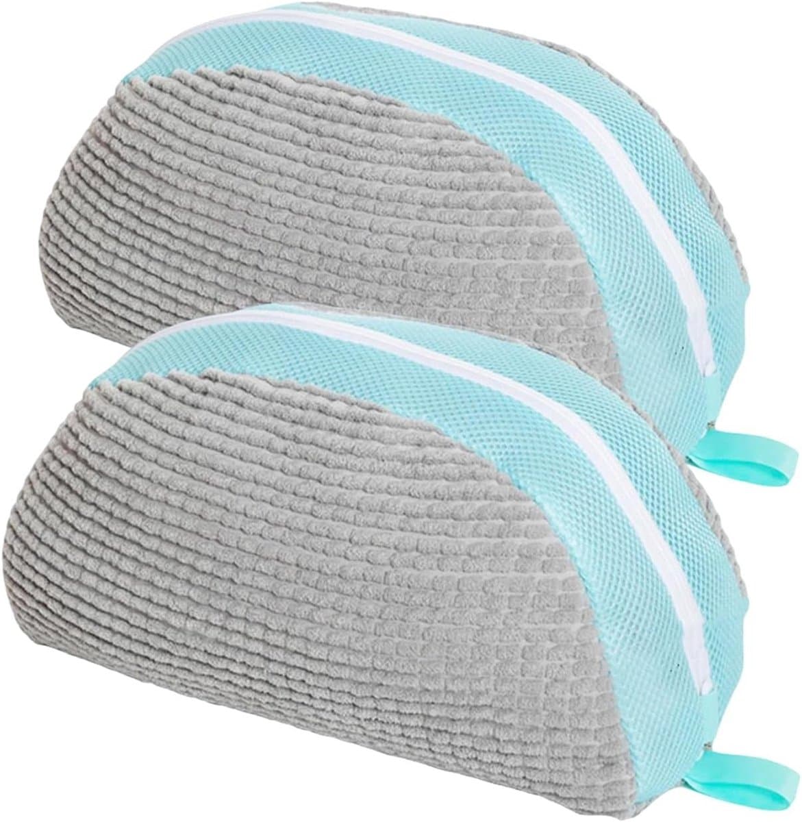Set van 2 Waszakken voor Schoenen, Herbruikbare Schoenhoezen voor het Wassen in de Wasmachine, Ideaal voor Sneakers en Sportschoenen — afbeelding 1