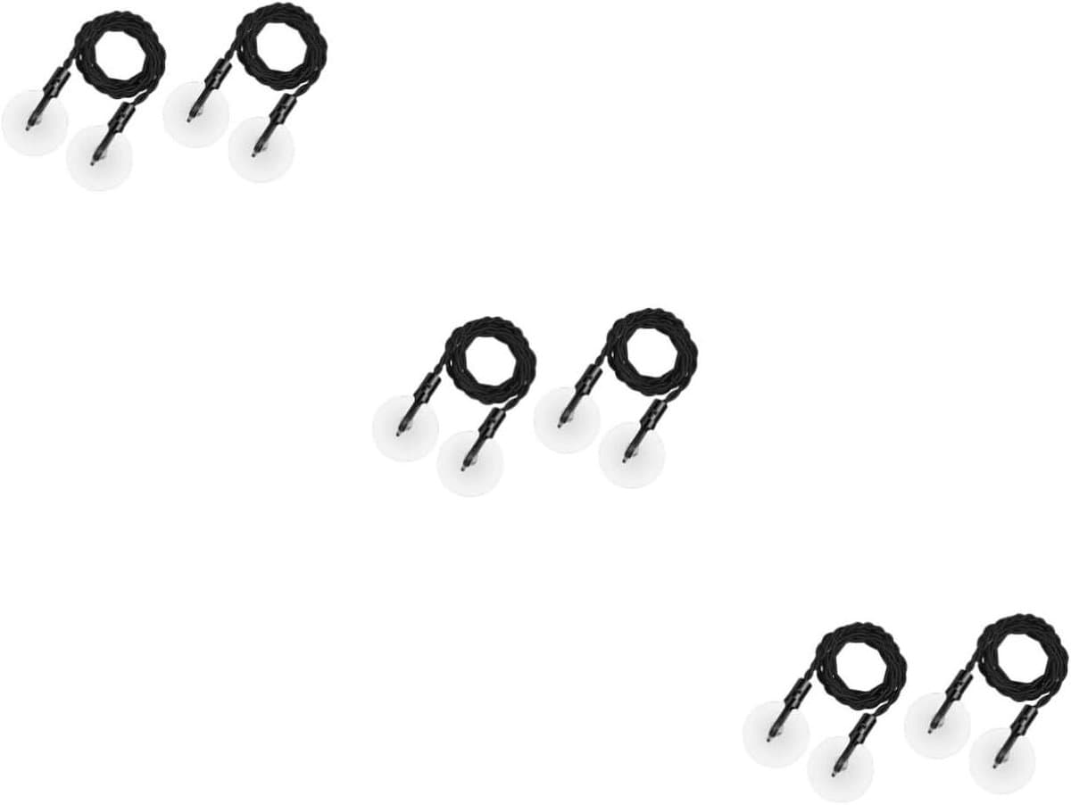 Reis Waslijn Set - Intrekbare Lijn - Kleding Drogen - Antislip Ontwerp - 6 Stuks - Zwart — afbeelding 1