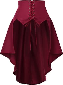 Steampunk Dames Rokken Taille Riem Voor Vrouwen Ruches Pirate Corset Kostuums — thumbnail 2