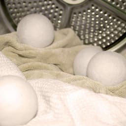 Thijox - 6 XL Wollen Droger Ballen - Herbruikbare Wasdroger Ballen van 100% Nieuw-Zeelandse Wol - Natuurlijke Wasverzachter - Statische Verminderende — thumbnail 2