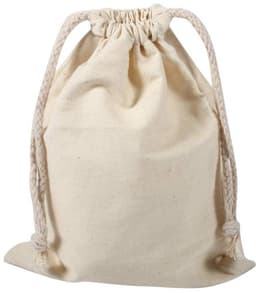 Waszak Grote Capaciteit - Katoenen Waszak - Heavy Duty - Trekkoord - Opslag - Ecru Katoen - Machinewasbaar - Wasmand — thumbnail 2