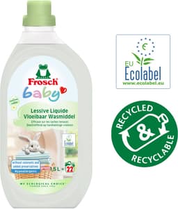 Frosch Geconcentreerd Wasmiddel Baby - 5 x 1,5 L - 110 Wasbeurten — thumbnail 1