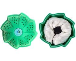 SnelShoppen - Exongy Wasballen, Wasmiddelvrij Wassen, 1000 Wasbeurten, BPA-vrij, Geschikt voor Allergieën en Eczeem, Duurzaam en Groen voor Kinderen