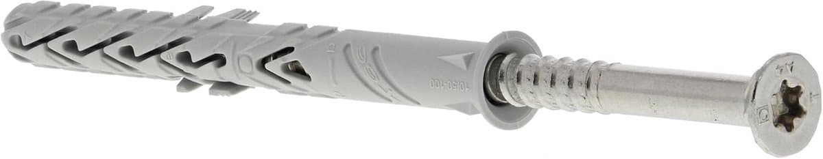 Spit Anker - Bevestigingsanker Verzinkt - Muurbevestiging - Verzonken Kop - 10/50-100f - Verzinkt — afbeelding 1