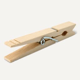 SnelShoppen - 100 Stuks Houten Wasknijpers met Veer - Duurzaam en Sterk voor Tuin, Keuken en Feestdecoraties - Ideaal voor Kleding, Foto's en Creatiev — thumbnail 2