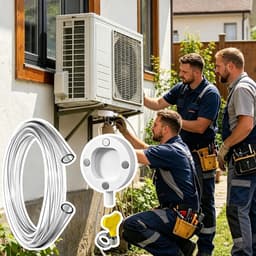 Airco Afvoerslang Kit - Condensaat Afvoer - Wateroverlast Voorkomen - Magnetische Installatie - Tot 12 voet - Meerkleurig — thumbnail 5