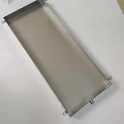 Wasmachine Lekbak - Roestvrij Staal - Water Opvangen - Hoge Anti-Overlooprand - 30x110cm - Zilver — thumbnail 5