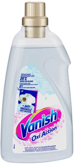 Vanish Oxi Action Wasbooster Gel - Vlekverwijderaar voor Witte Was - 1,5L — thumbnail 3