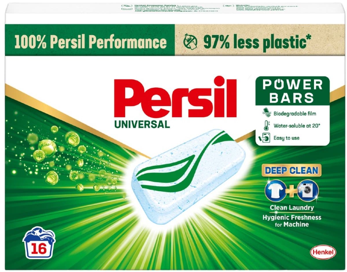 Persil Power Bars - Wasmiddeltabletten - Gekleurde Was - 16 Wasbeurten - 1 stuk — afbeelding 1