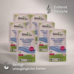 Vaatwasser reiniger, wasmachine reiniger, 6 x 200 g, vaatwasmachine reiniger — thumbnail 4