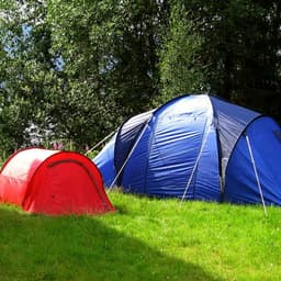 SnelShoppen - 12 Stuks Stalen Tentpinnen - Half-Cirkelvormige Grondpinnen voor Kamperen, Tuinfeesten, Stabiliteit bij Wind en Weer, Inclusief Gat voor — thumbnail 3