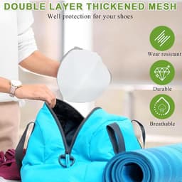 SnelShoppen - Set van 4 BH Wasnetten - Herbruikbare Waszakken voor BH's, Ondergoed en Delicate Kleding - Stevig en Duurzaam - Ideaal voor de Wasmachin — thumbnail 4