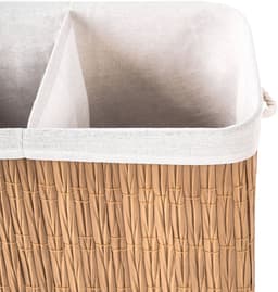 ARRAIAS - Wasmand - Bruin - 100 l - Polyester — thumbnail 4