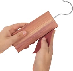 Cederhouten Blokjes - Natuurlijke Mottenval - Kleding Beschermen - 100% Natuurlijk Materiaal - 34 Stuks - Houtkleur — thumbnail 4