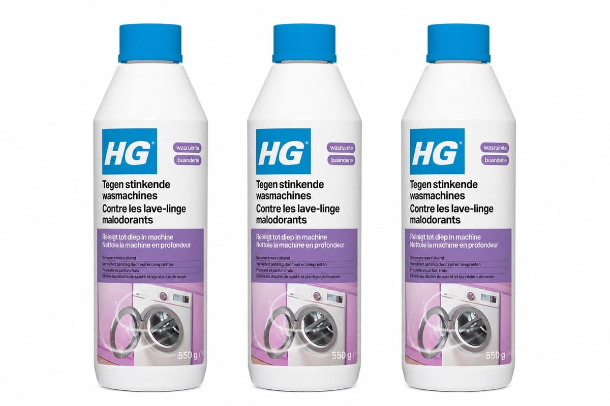 HG tegen stinkende wasmachines (550 gram) - 3 stuks — afbeelding 1